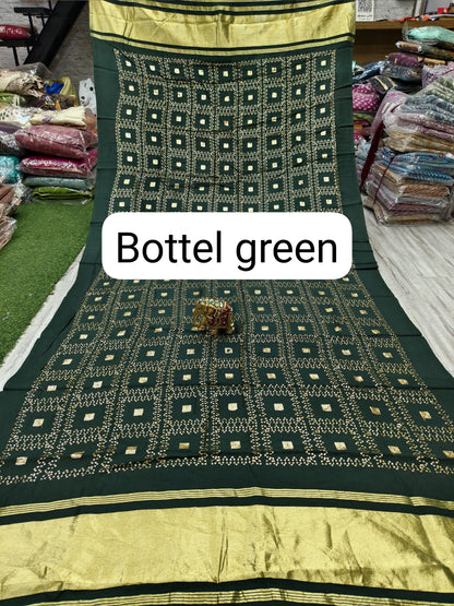 Semi Gajji Silk Dupatta