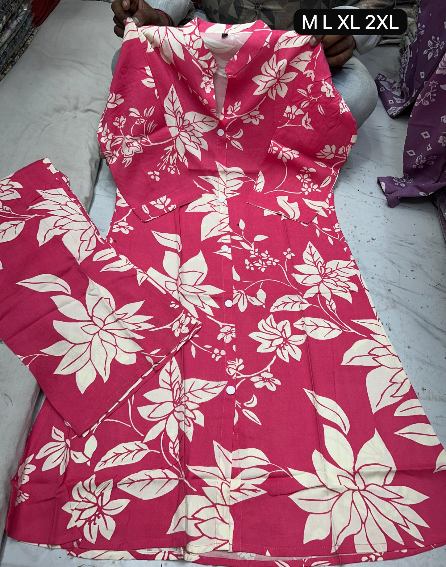 PRINCESS CUT KURTIS  WITH PLAZO