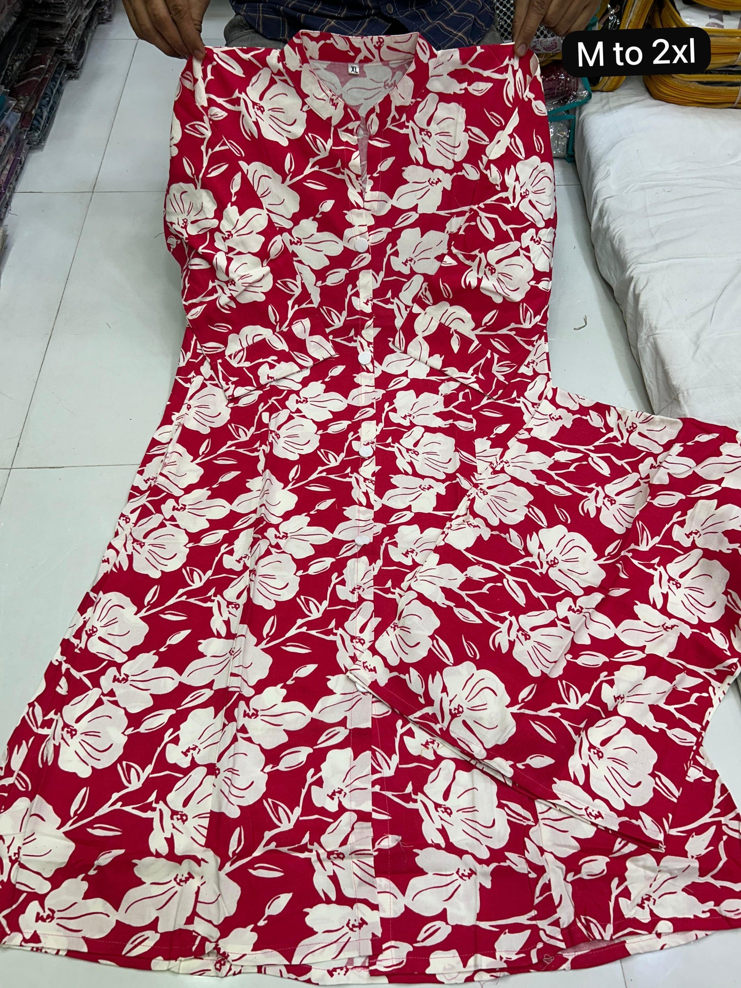 PRINCESS CUT KURTIS  WITH PLAZO