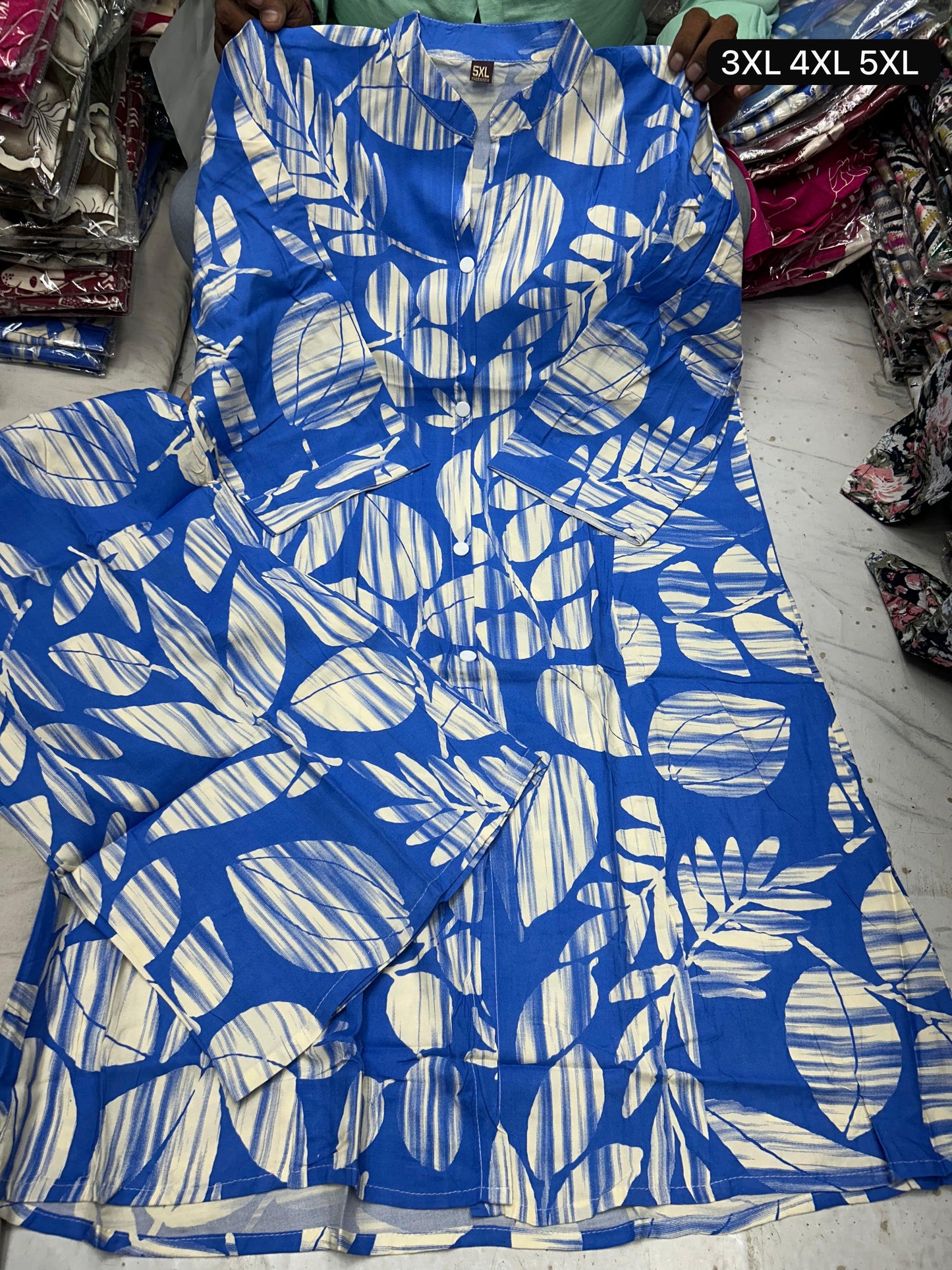 PRINCESS CUT KURTIS  WITH PLAZO