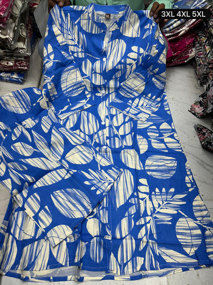 PRINCESS CUT KURTIS  WITH PLAZO