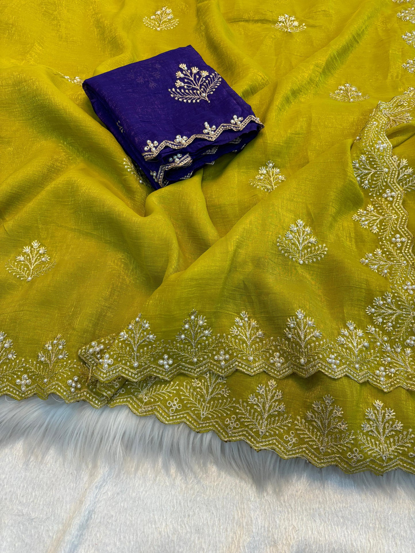 Soft Crunchy Saree