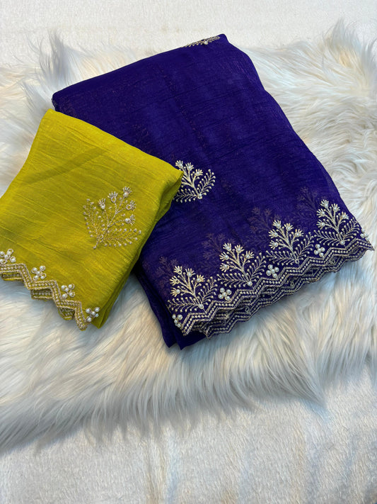 Soft Crunchy Saree