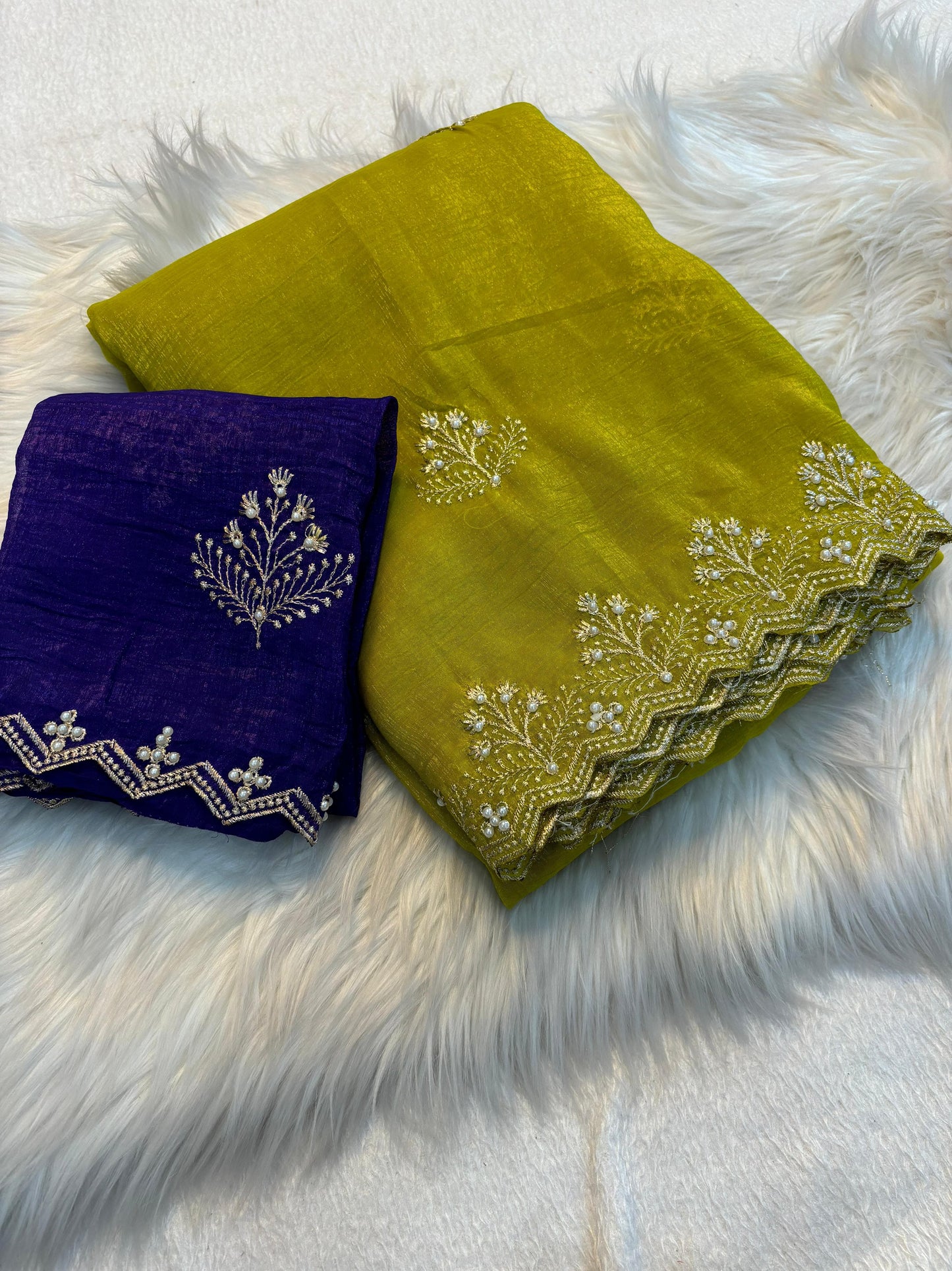 Soft Crunchy Saree