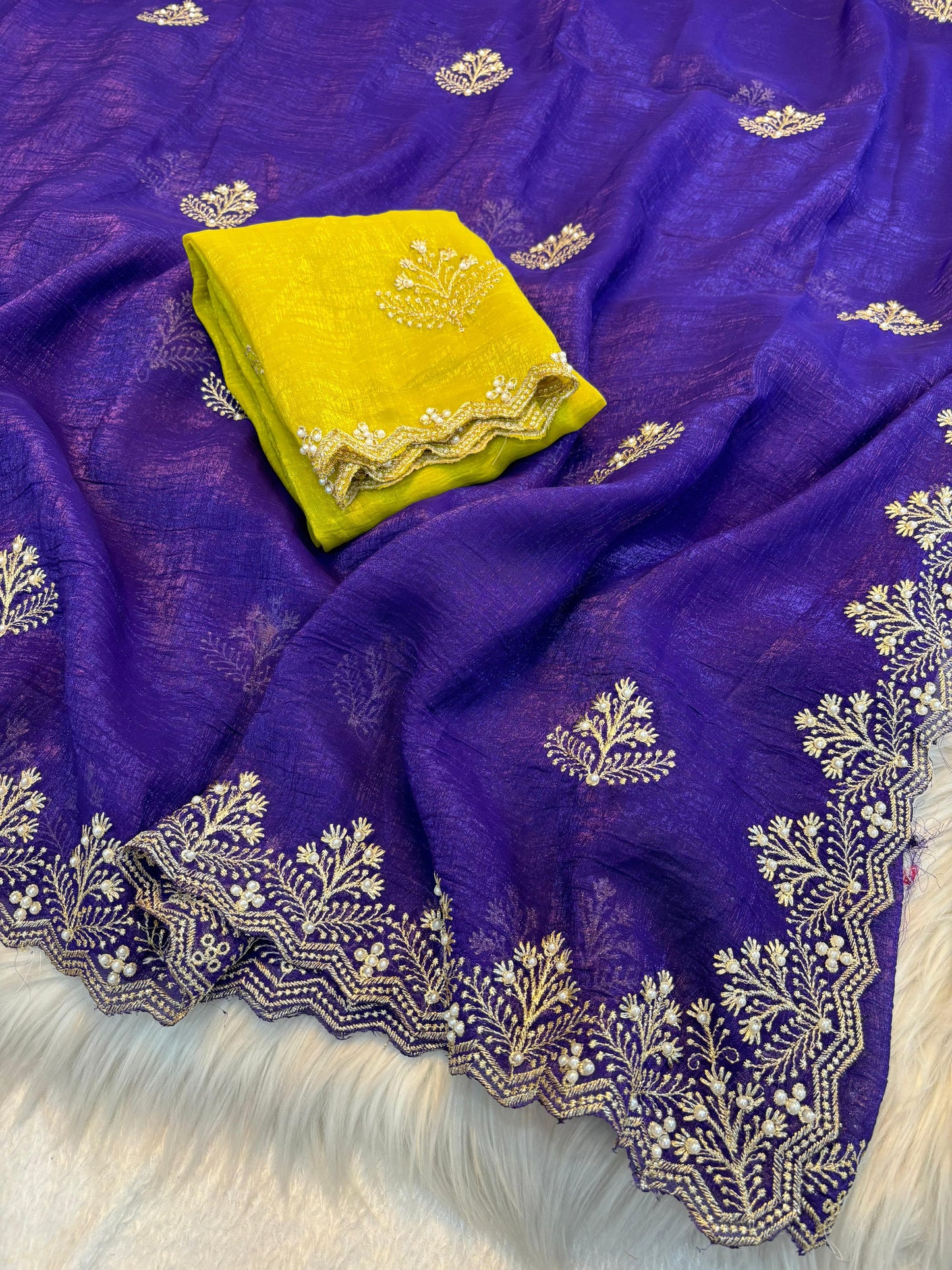 Soft Crunchy Saree
