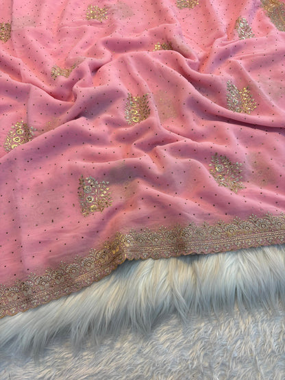 Georgette Saree