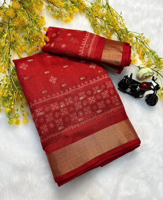 Pure Dola Silk Saree