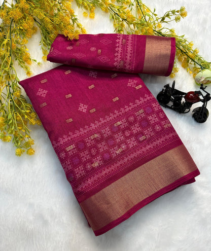 Pure Dola Silk Saree