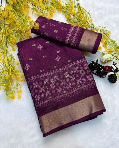 Pure Dola Silk Saree