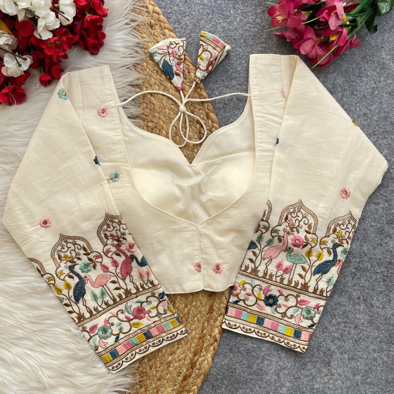 PURE KHADI COTTON BLOUSE