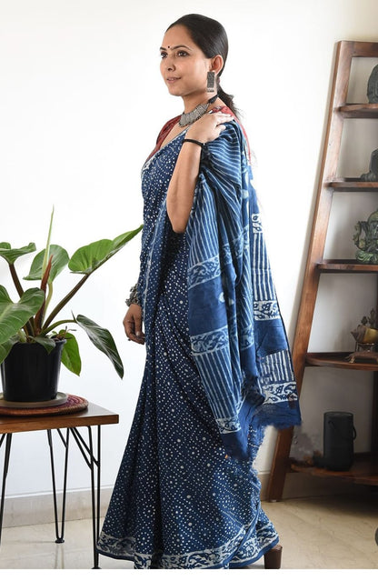 Chanderi Cotton Saree