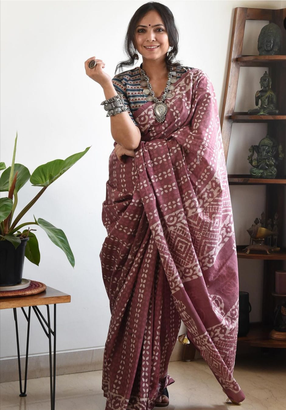 Chanderi Cotton Saree