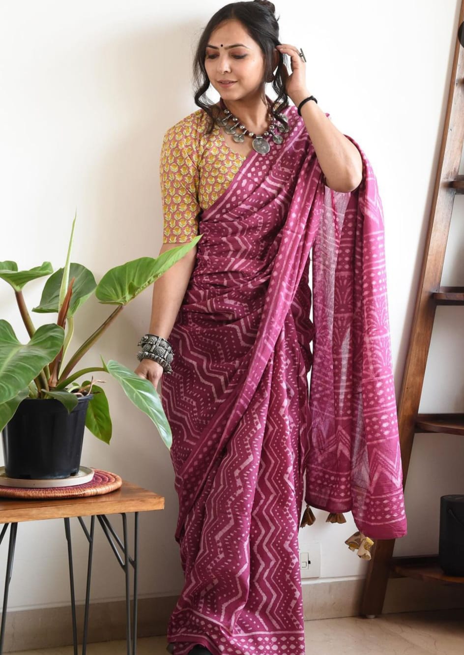 Chanderi Cotton Saree