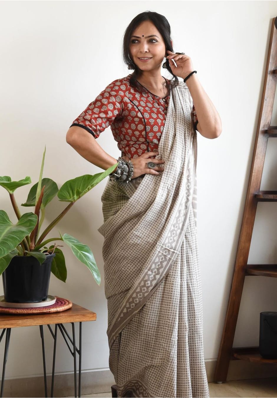 Chanderi Cotton Saree