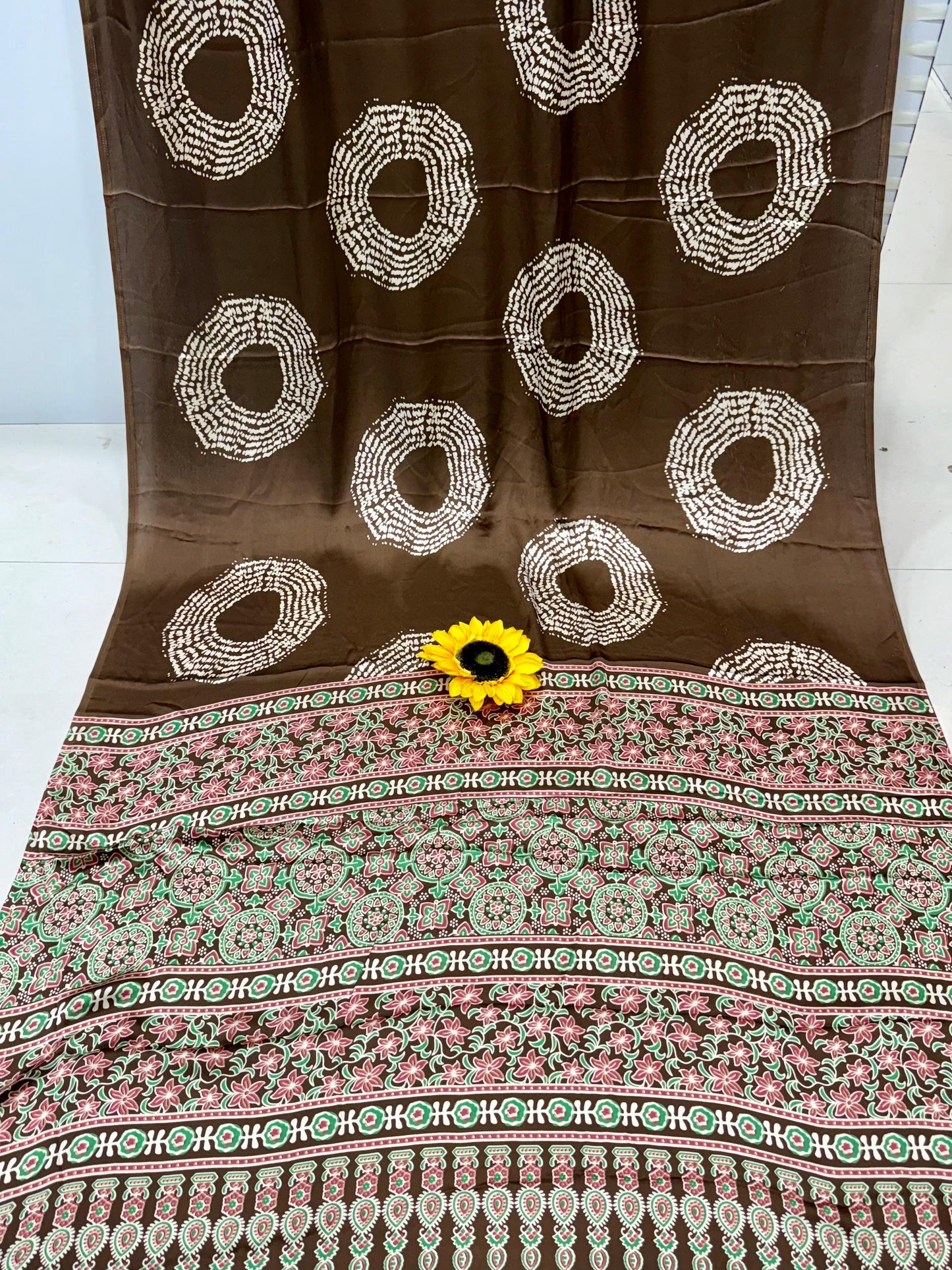 Lagdi Pure Gajji Soft Silk Saree