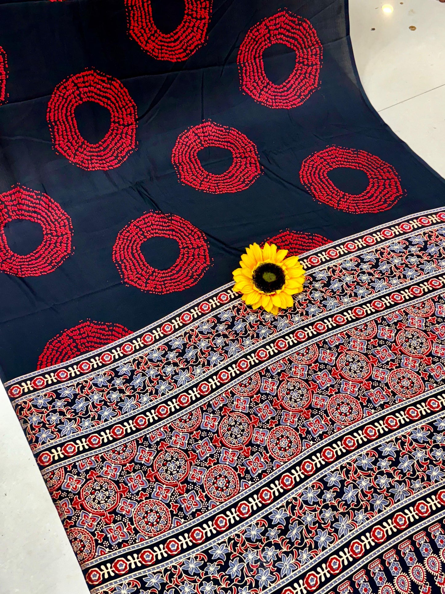 Lagdi Pure Gajji Soft Silk Saree