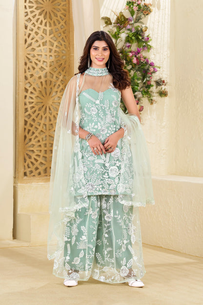 Halter Neck Pallazo Set