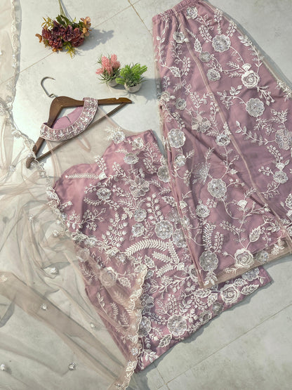 Halter Neck Pallazo Set