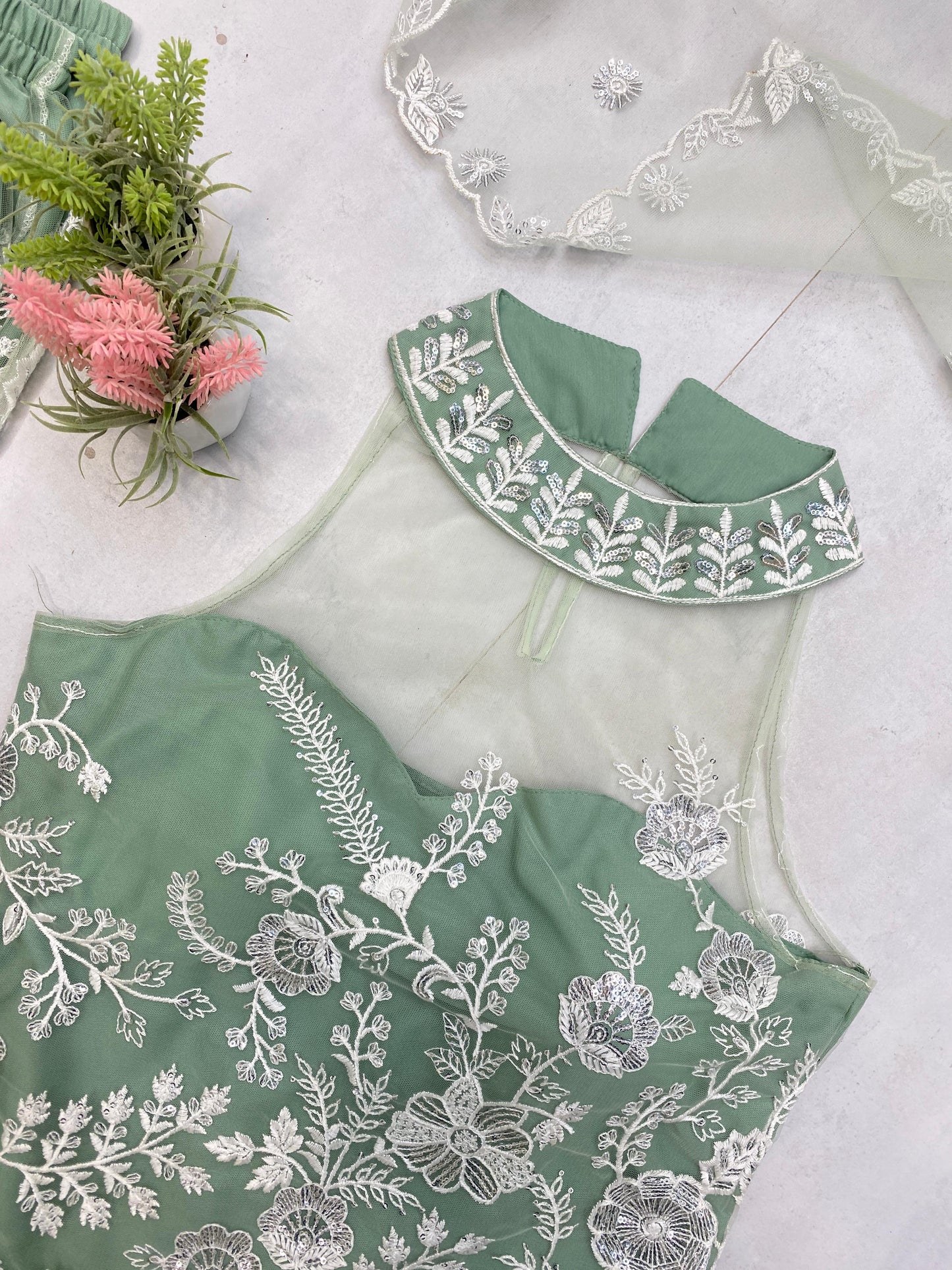 Halter Neck Pallazo Set