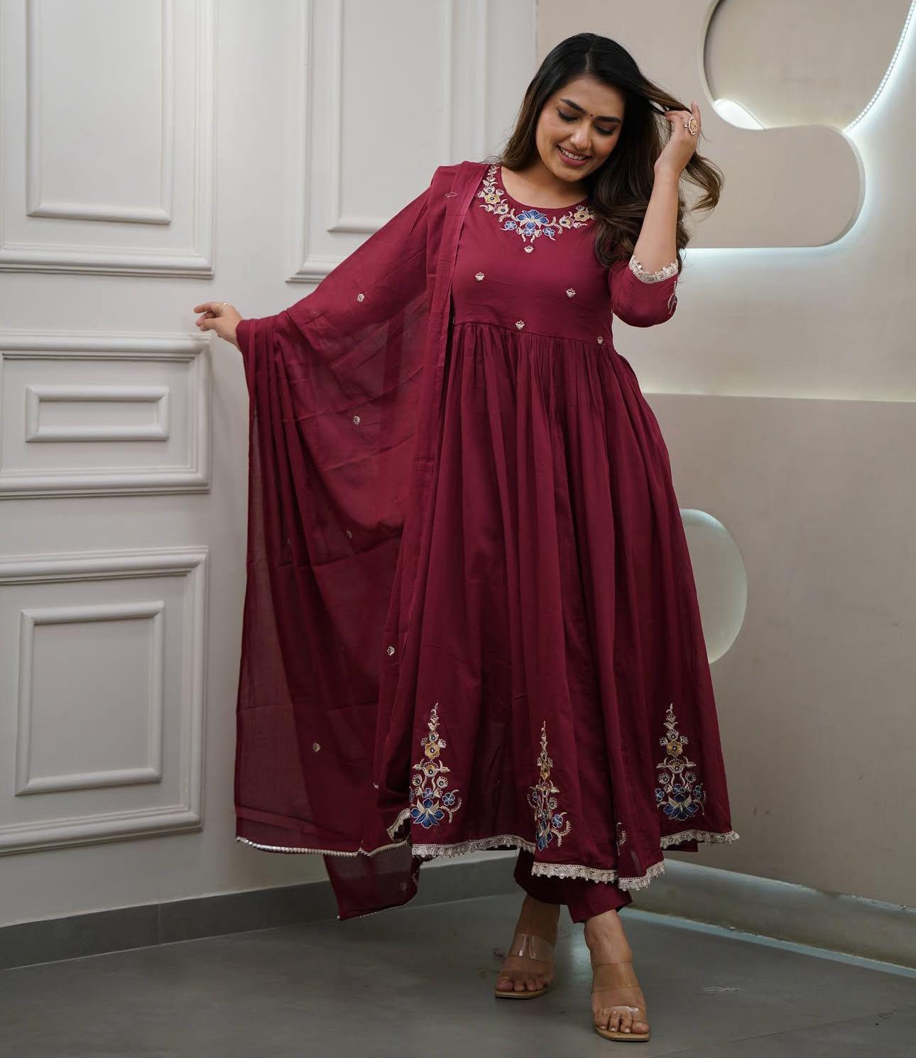 Flaired Kurti Set
