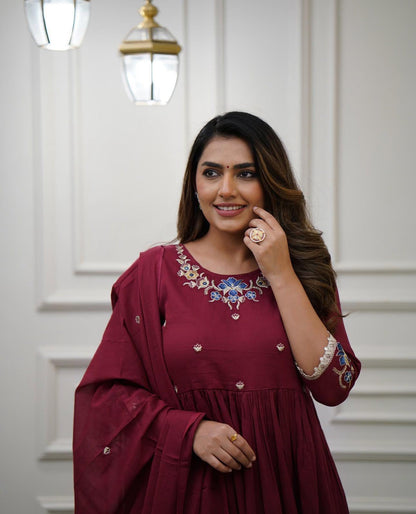 Flaired Kurti Set