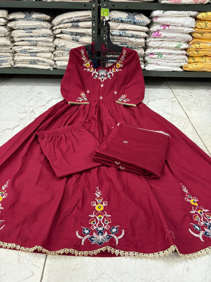 Flaired Kurti Set