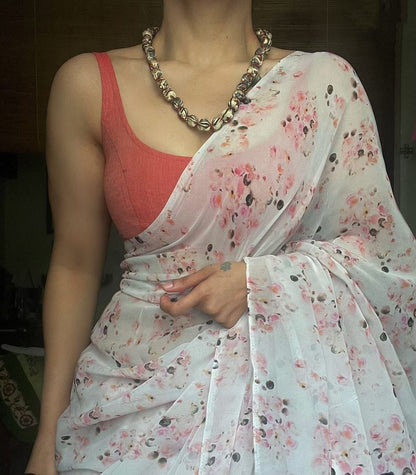 Soft Georgette Saree