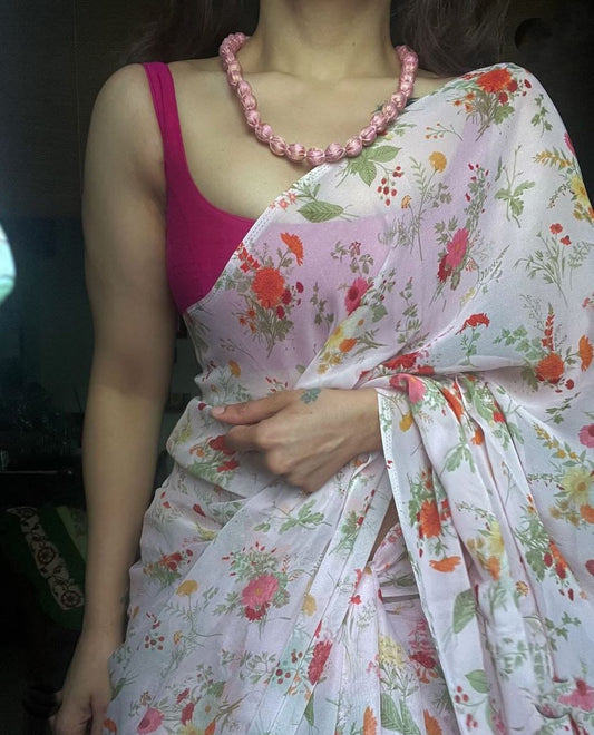 Soft Georgette Saree