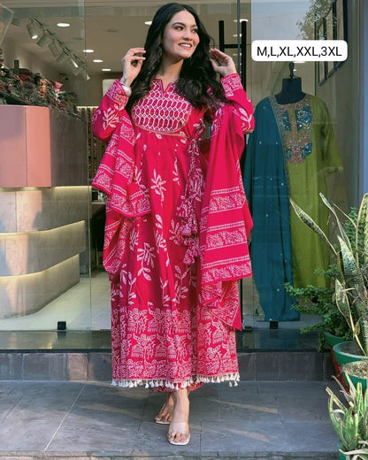 Cotton Kurti Set