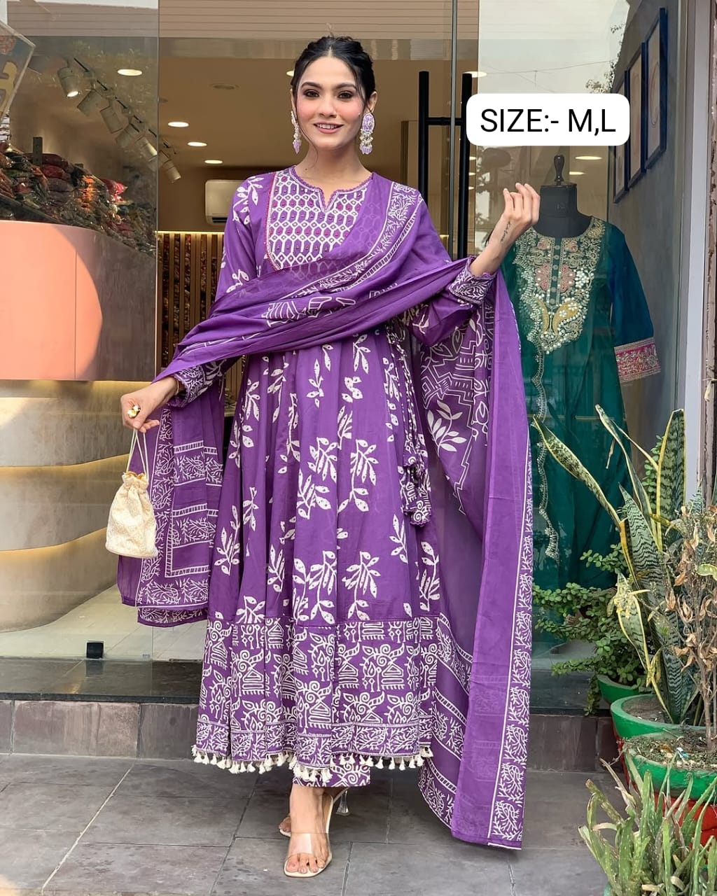 Cotton Kurti Set