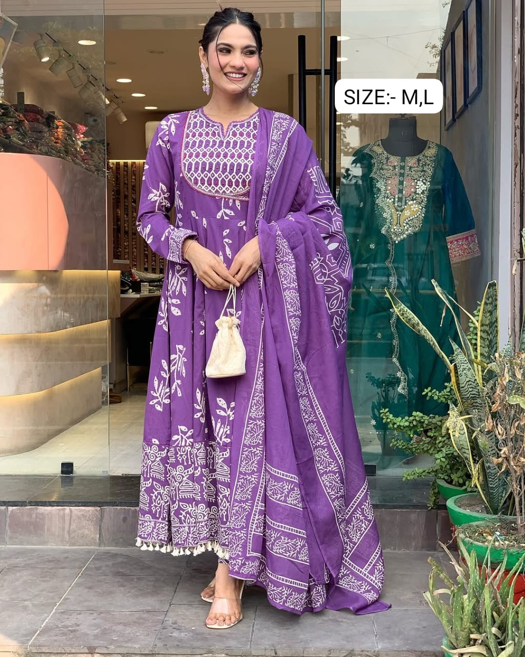 Cotton Kurti Set