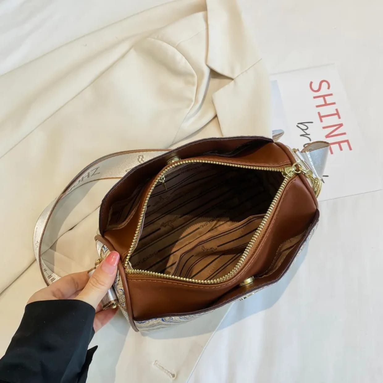 Round Sling Bag