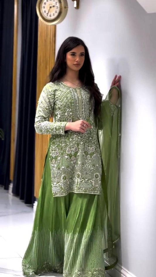 Party Wear Look Palazzo Set
