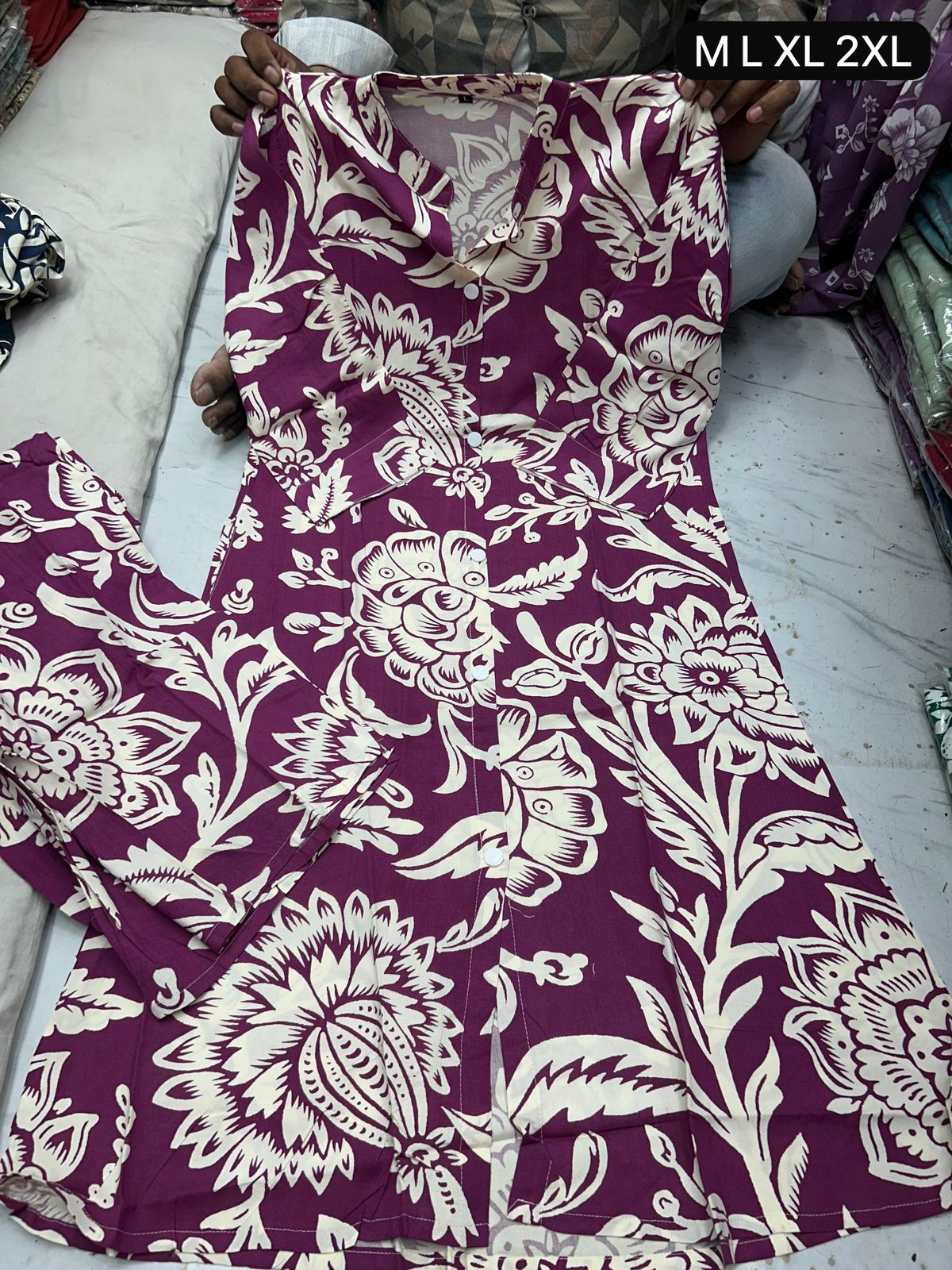 PRINCESS CUT KURTIS  WITH PLAZO