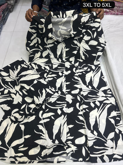 PRINCESS CUT KURTIS  WITH PLAZO