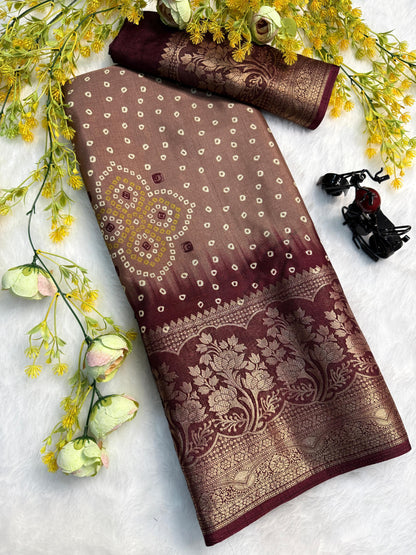 Premium Flower Saree