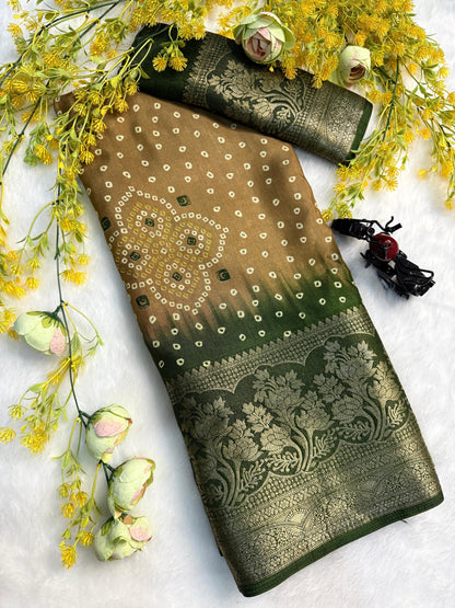 Premium Flower Saree