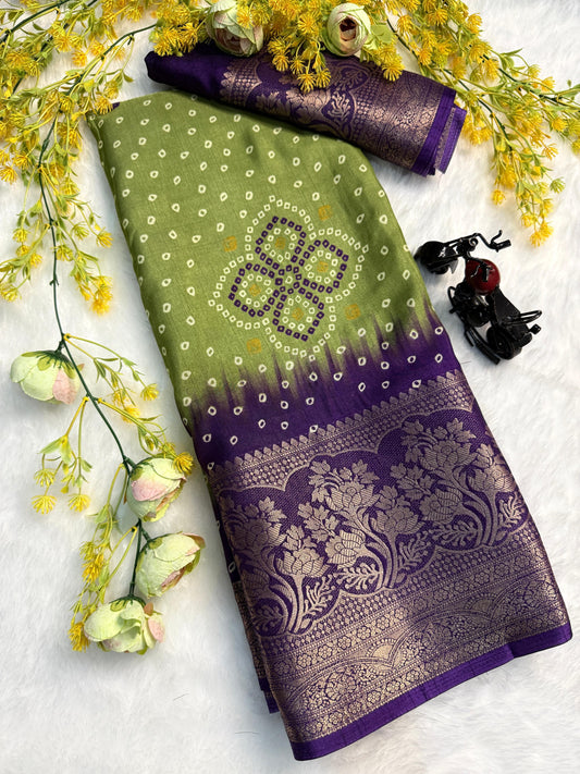 Premium Flower Saree