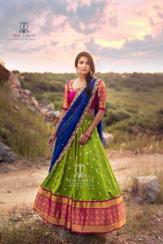 Kanjiveram Pure Silk Zari Lehenga