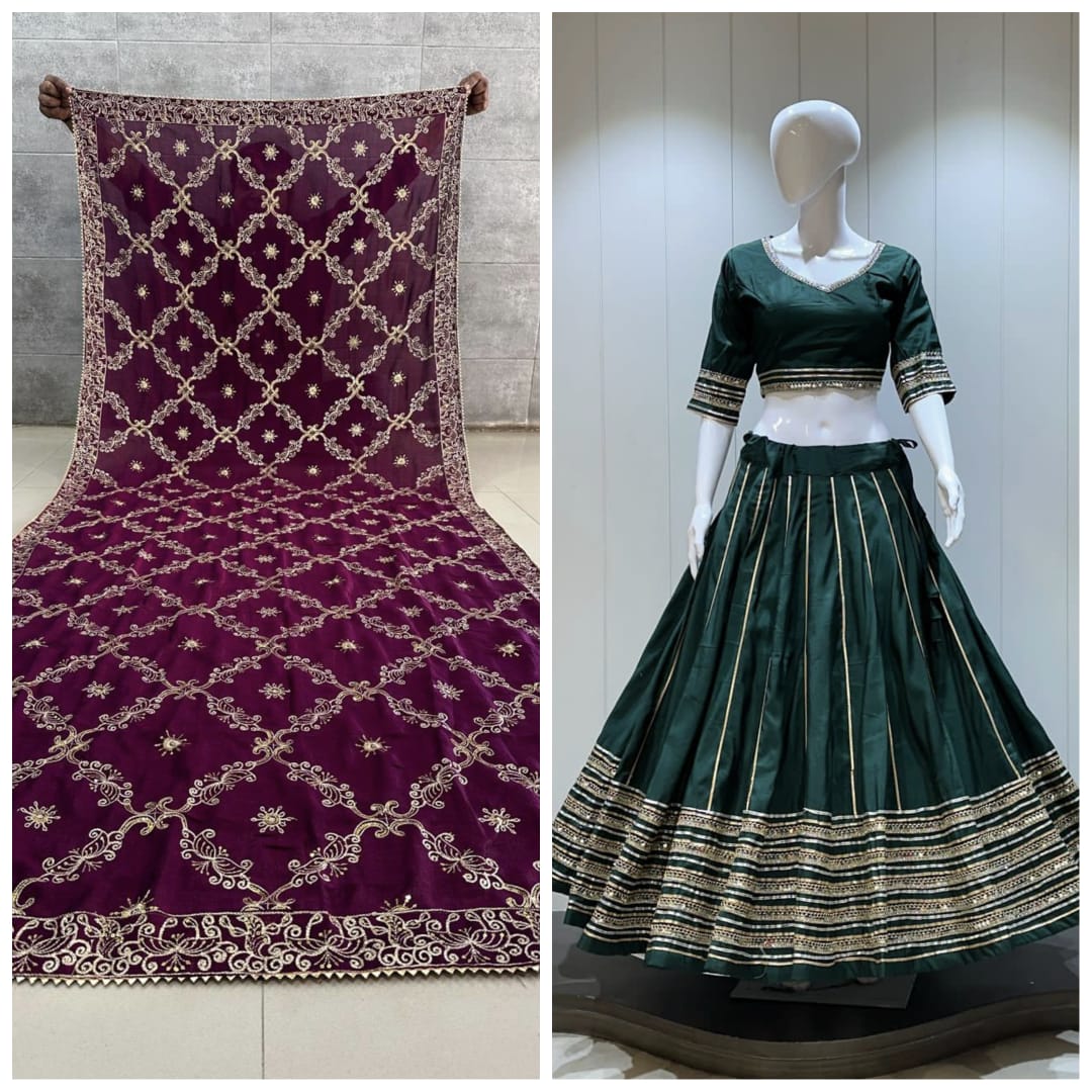 Roman Silk Chanya Choli