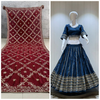 Roman Silk Chanya Choli