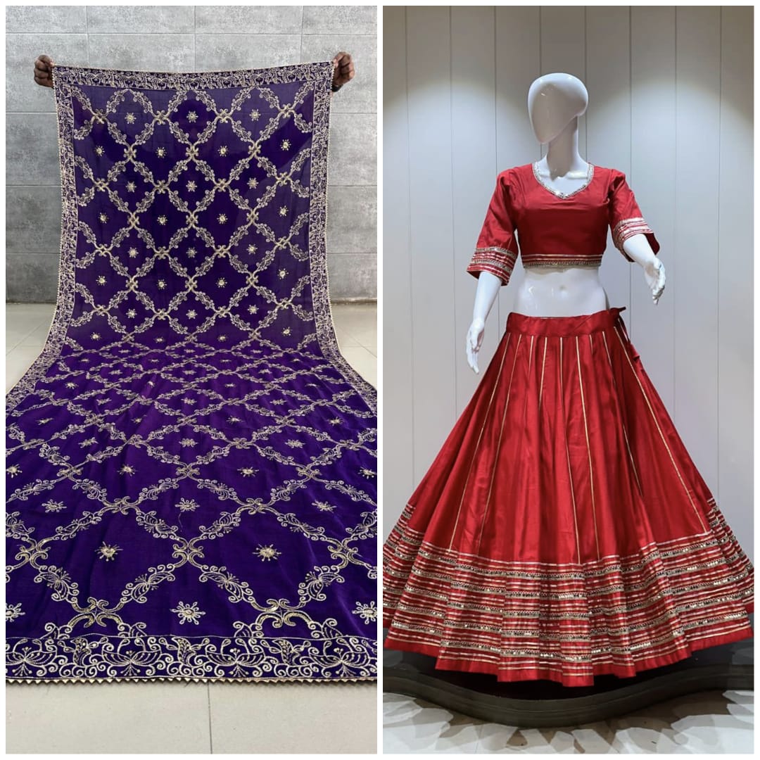 Roman Silk Chanya Choli