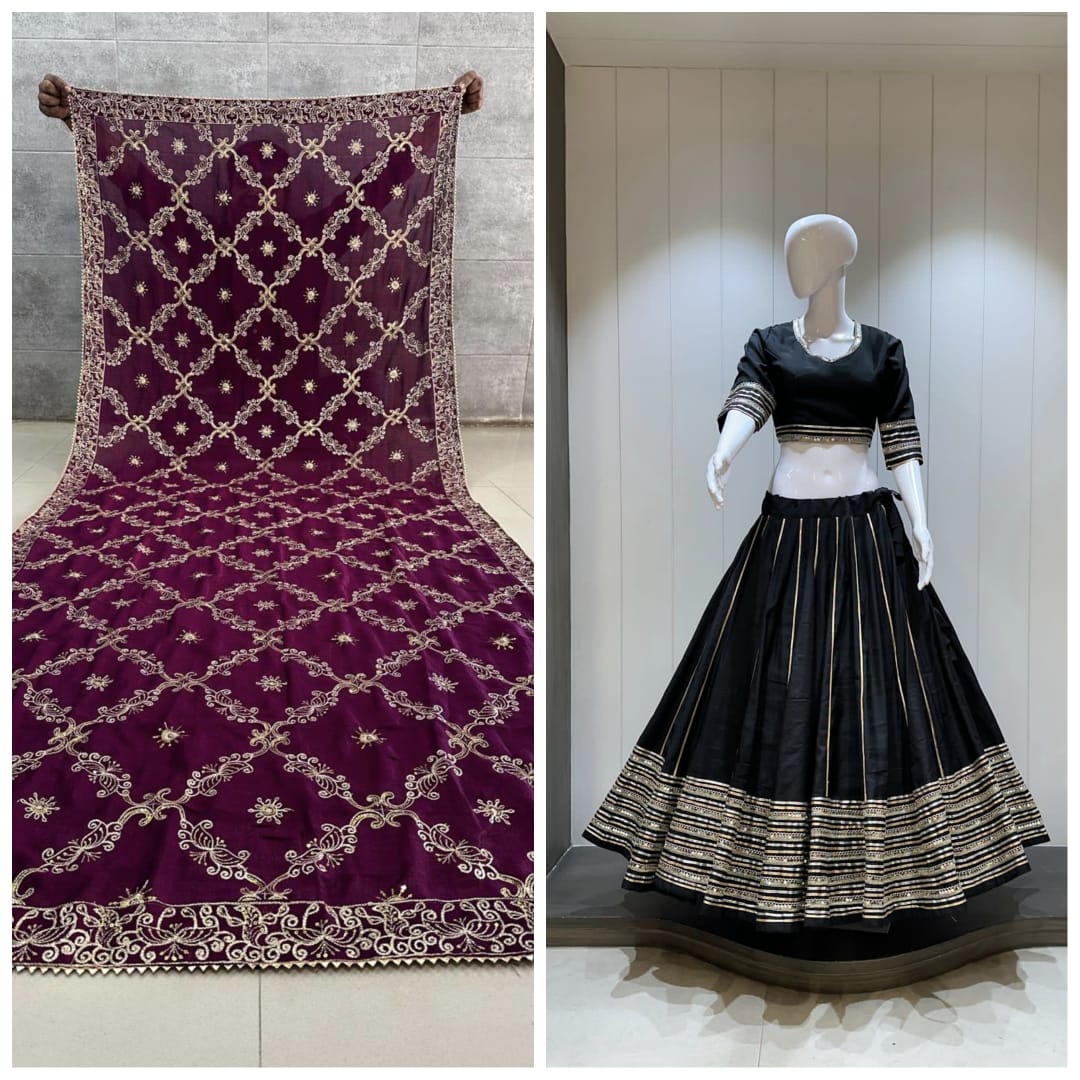 Roman Silk Chanya Choli