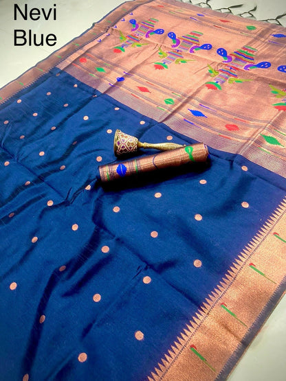 Banarasi Kalamkari Weave Saree