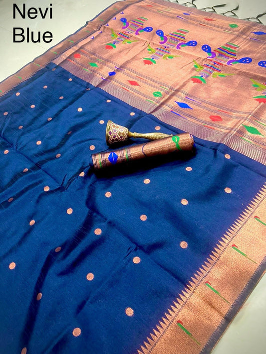 Banarasi Kalamkari Weave Saree