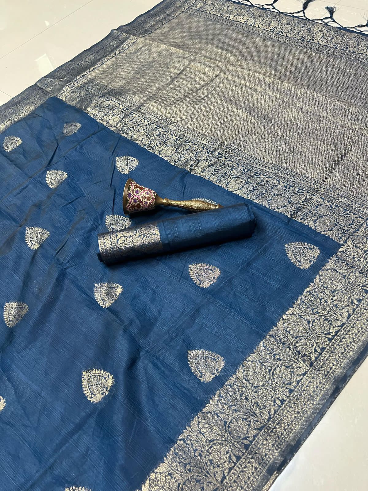 Banarasi Kalamkari Weave Saree