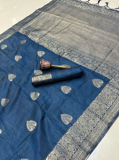 Banarasi Kalamkari Weave Saree