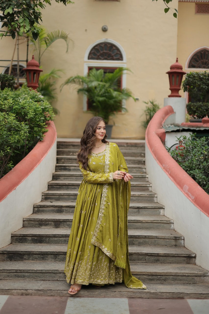 READYMADE TOP-SHARARA-DUPATTA