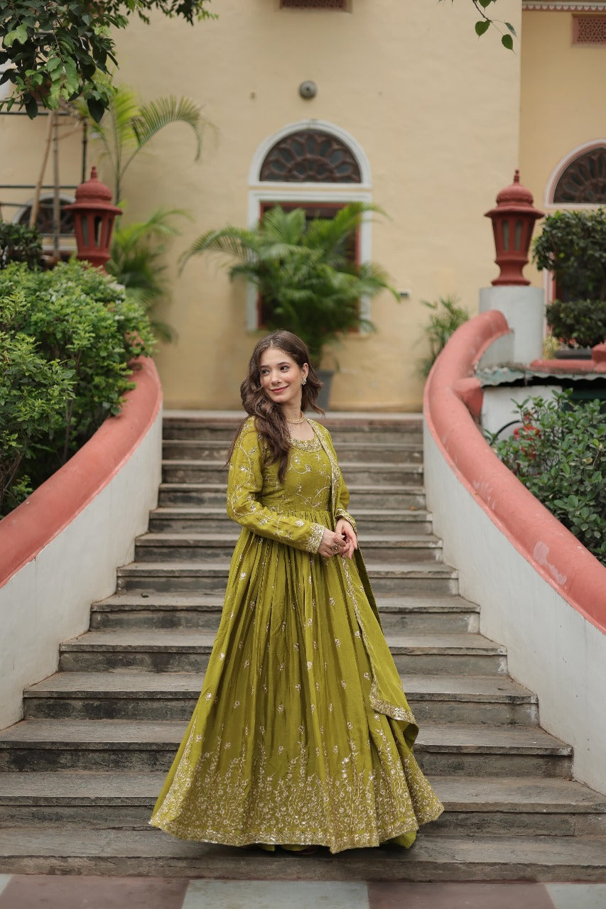 READYMADE TOP-SHARARA-DUPATTA