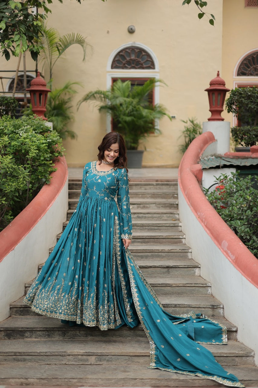 READYMADE TOP-SHARARA-DUPATTA